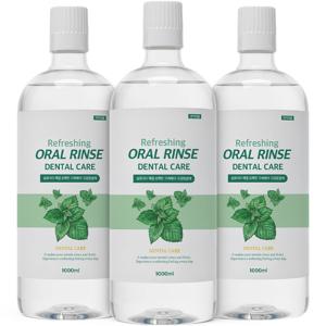 1+1+1 쉼표365 상쾌한 대용량 가글 구강청결제 1000ml 입냄새제거 구취제거