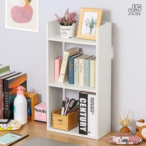 3단 책상 책꽂이 미니 틈새 북선반 책 선반 낮은 책장 전면 거실 장식장 원목
