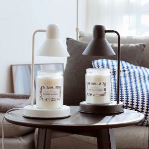 라지자 아로마 캔들워머 세트(캔들500g+전구2개포함) 밝기조절 무드등 탈취 냄새제거