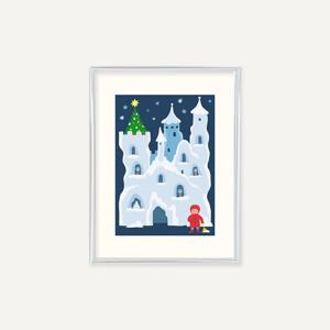 티모 만타리 / Snow Castle (액자 포함)