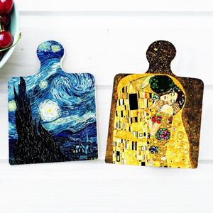 집들이 선물 세계 명화 작품 세라믹 냄비 받침 도자기 받침 냄비받침(사각형)