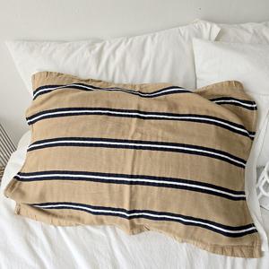 스트라이프 시편 깊은잠 베개수건 베개덮개 다용도 러너