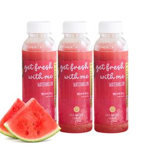 겟프레시 얼린 4종 냉동 주스(수박/망고/코코넛/드래곤후르츠) 330ml*3병/6병