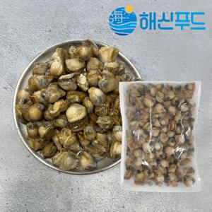 냉동 자숙 가리비살 1kg 손질 깐 가리비 업소용