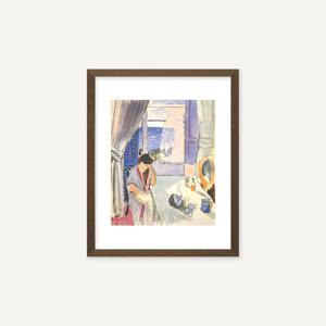 앙리 마티스 / Woman Reading at a Dressing Table (액자 포함)