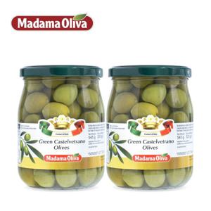 그린 카스텔베트라노 올리브 545g 2병