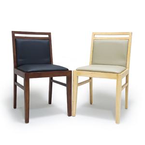 목재 AM 의자 에이엠 체어 다이닝룸 주방 카페 까페 레스토랑 호텔 식당 원목 인조가죽