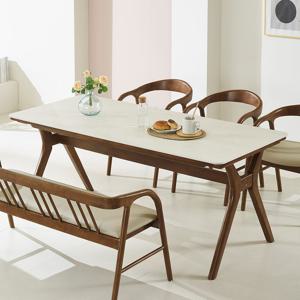 미뉴 세라믹 식탁 테이블 6인 탁자 주방 카페 1800