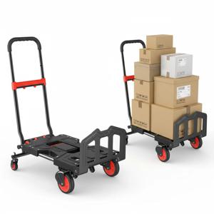 3단 접이식 핸드 카트 짐 쇼핑 물류센터 손수레 구루마 대차 트랜스폼 카트 LF01