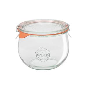 튤립쉐이프580ml(744) 독일 웩 밀폐용기 클립+고무링 세트상품