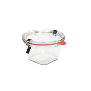 콰드로 290ml (768) 독일 웩 밀폐용기 클립+고무링 세트상품