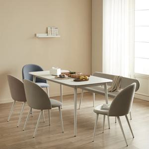 라움 2in1 양면 세라믹식탁 스퀘어 1600 4인식탁