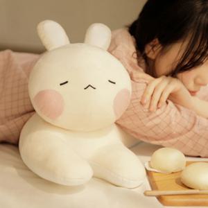 귀찮은집순이 토순이 토끼 쫀득 쿠션 베개 모찌 바디필로우