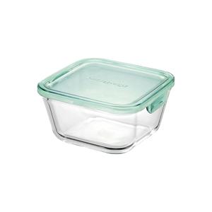 오븐글라스 내열유리 저장용기 1L (사각, 높은형)