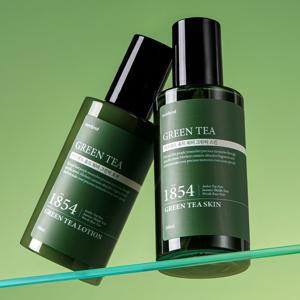 1+1 그린티 대용량 스킨 로션 세트 200ml 남자 남성 토너 에멀젼 이멀전