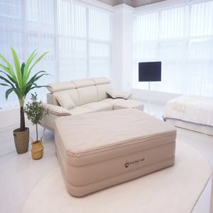 프리미엄 에어매트 네츄럴캠프 높이 45cm 캠핑매트 자동충전 야외 캠핑용 휴대용 매트리스