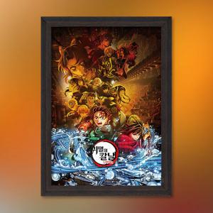 귀멸의 칼날 무한성편 제1부 A 직소퍼즐 액자세트 1000피스 극장판