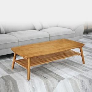 고급우드감성 와이드 접이식 거실 소파테이블1200