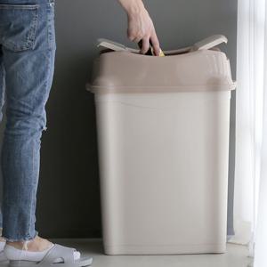 스윙 쓰레기통 화장대 주방 거실 소형 대형 휴지통 대용량 분리수거함 6size