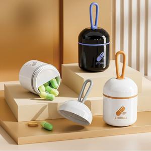 휴대용 알약케이스 U228 미니 약통 약보관함 비타민 보조제 약 소분 정리함