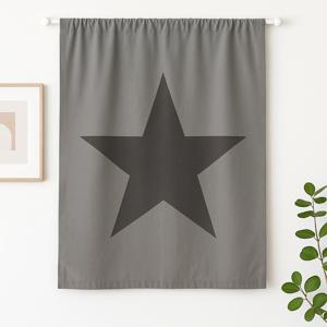스타 그레이 가림막커튼 가리개커튼 창문가리개 바란스 공간분리 벨크로 100x140