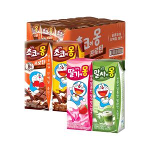 초코에몽 시리즈 190ml 24팩 / 48팩  골라담기