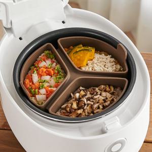 국내생산 실리콘 유아 이유식 마스터 밥솥칸막이 6~10인용