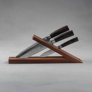 [알텐바흐x소디] VG10 다마스커스 나이프 주방칼 3종세트+탄화티크칼블럭