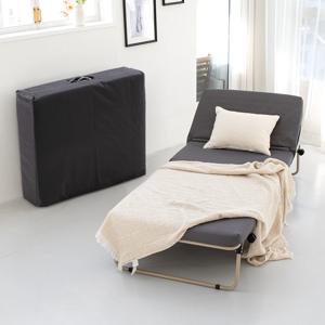 코지 접이식 침대+보관 커버 포함 간이 휴대용 폴딩 야전 캠핑 공장 사무실 침실 1인