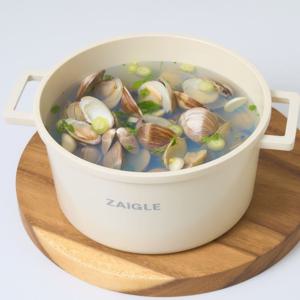 블룸 인덕션 겸용 티타늄 코팅 국산 양수냄비 24cm