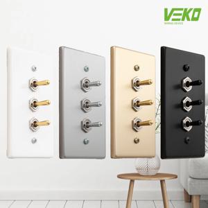 베코 빈티지 토글 스위치 3구