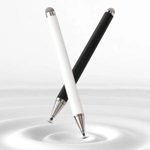 HI 듀얼 펜촉 초미세 정전식 터치펜 스마트폰 태블릿 호환 은섬유 액정보호 초경량 펜슬