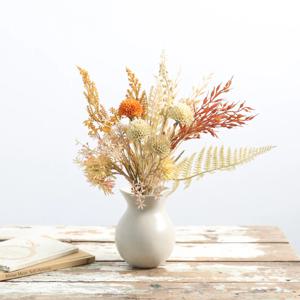 내추럴 그레이스 부케 43cm 페일 오렌지