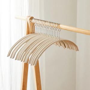 ON 논슬립 옷자국이 남지않는 라운드옷걸이 18P세트 오트밀