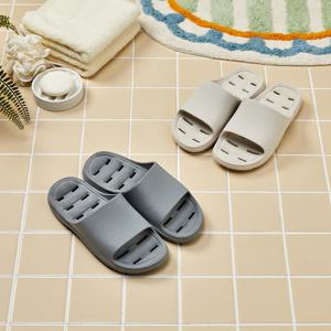 WOW 물빠짐 좋은 볼륨욕실화 2P 그레이+베이지