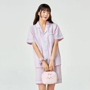 시원한 시어서커 파자마 상하세트 L 공용 핑크