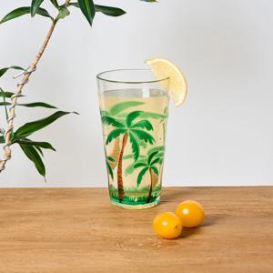 그린사파리 아크릴 야자수 엠보 텀블러 600ML