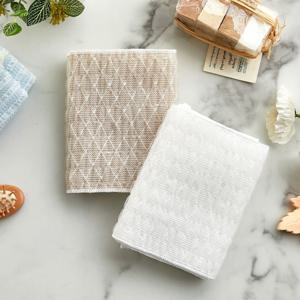 거품이 풍성한 샤워타월 2P