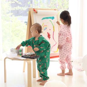 에어리 유아 방수 미술가운 파우치세트 2size 8color