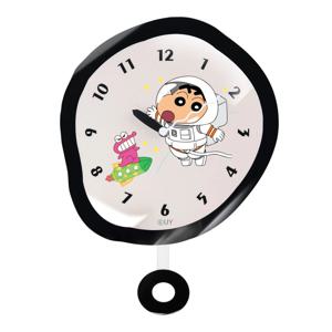 비정형 아크릴 짱구 벽시계 4종 택1