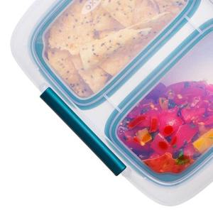 [해외] 일본 주방 도시락 밀폐 보관용기 칸막이 타입 0.4L