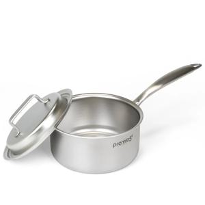 국내산 무연마제 통5중 스테인레스304 16CM편수냄비_33703