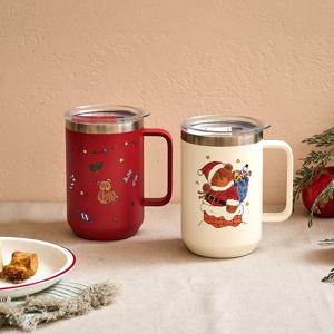 테디토이 크리스마스 데스크머그 500ml 2 color