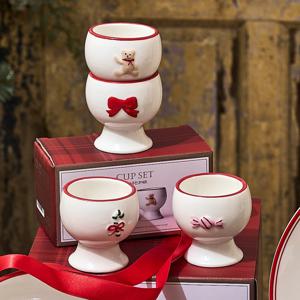 홀리베어 리본 소주잔 2P세트 2 style