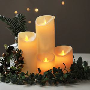 LED 흔들리는 촛불 양초 캔들 18cm 무드등 프로포즈 이벤트