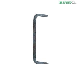 국산 ㄷ자 꺽쇠말뚝 16cm 10mm 쇠말뚝 단조팩 하우스 바닥 고정 말뚝