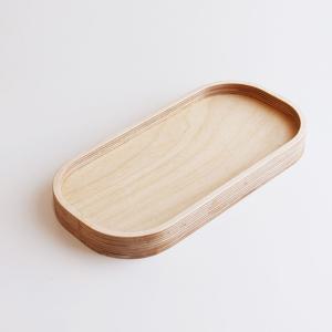 타원형 우드트레이 (내츄럴컬러) 나무접시 나무그릇 우드플레이트