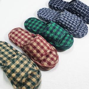 3중 쿠션 면실내화 워셔블 심플 거실 슬리퍼 6colors