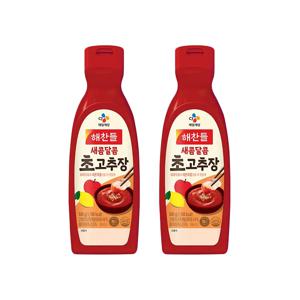 해찬들 새콤달콤 초고추장 500g(튜브형)*2개