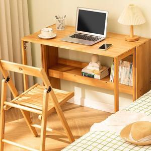 타이쿤 접이식 책상 1000 테이블 대나무